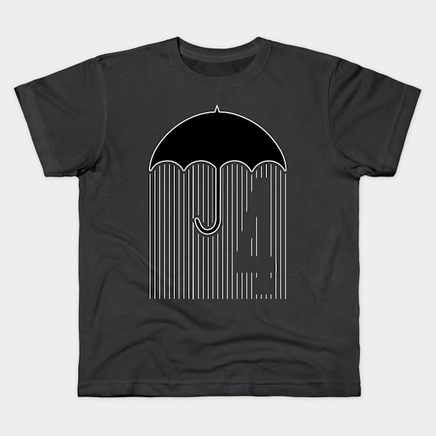 Umbrella Academy- Rain 4 Kids T-Shirt by UnOfficialThreads